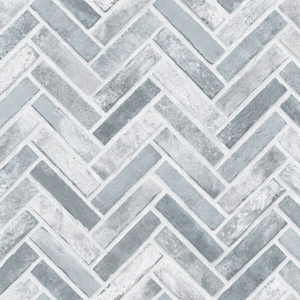 ROKA 23105-2 Grijs Blauw | Modern Tile Design Wallpaper