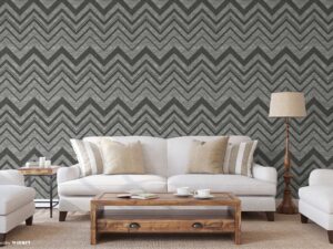 OCTAGON 1207 Series | Zigzag Wallpaper